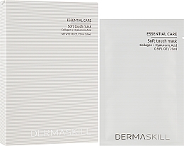 Гидрогелевая маска для лица с коллагеном и гиалуроновой кислотой - Dermaskill Soft Touch Mask — фото N3