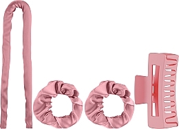 Парфумерія, косметика М'які бігуді для холодного завивання волосся, рожеві - Nuvi