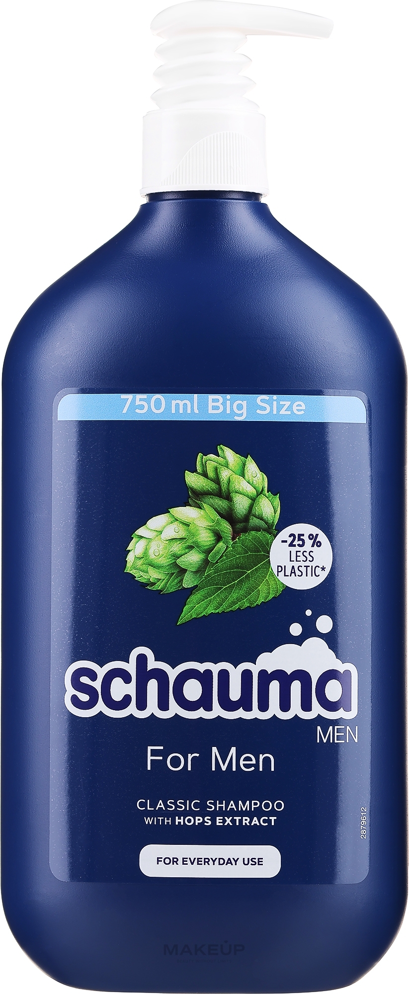 Шампунь для чоловіків з хмелем для щоденного застосування - Schauma Men  Classic Shampoo With Hops For Everyday Use — фото 750ml