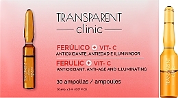 Духи, Парфюмерия, косметика УЦЕНКА Ампулы для лица с витамином C - Transparent Clinic Ferulico +Vit C *