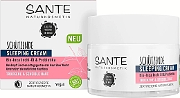Ночной крем для лица с маслом инка-инчи и пробиотиками - Sante Inca Inchi & Probiotic Sleeping Cream — фото N1