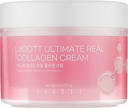 Парфумерія, косметика Зволожувальний крем для обличчя з колагеном - Jigott Ultimate Real Collagen Cream