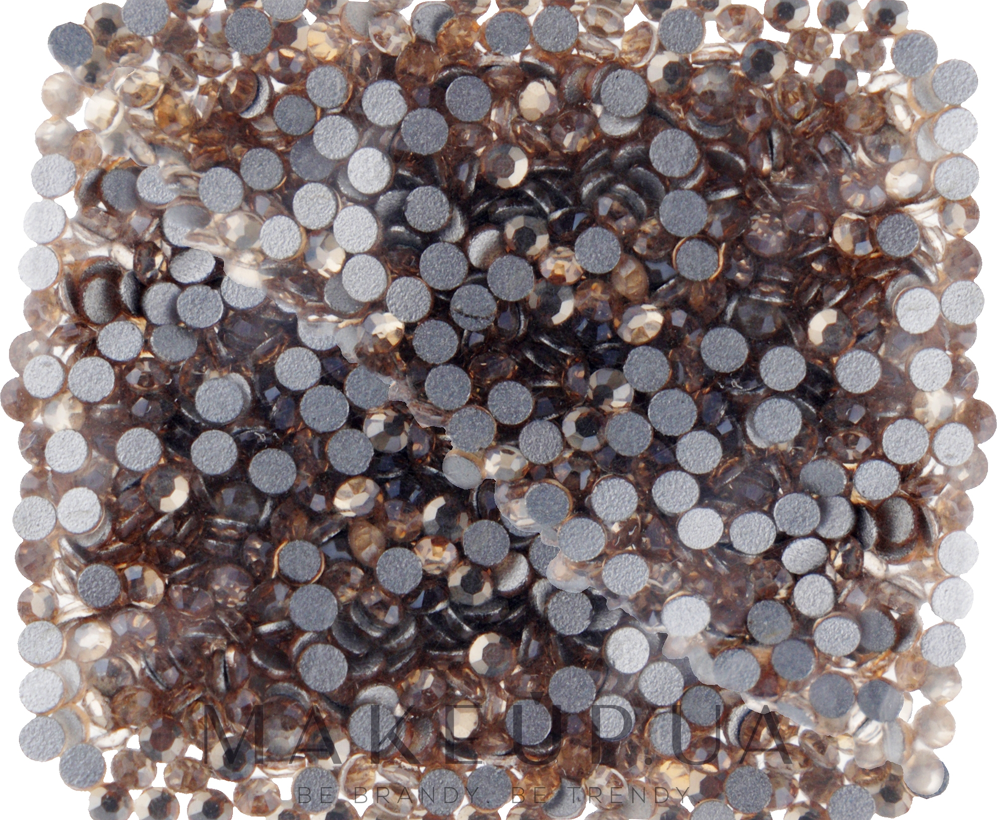 Декоративные кристаллы для ногтей "Crystal Golden Shadow", размер SS 03, 1000шт - Kodi Professional — фото 1000шт