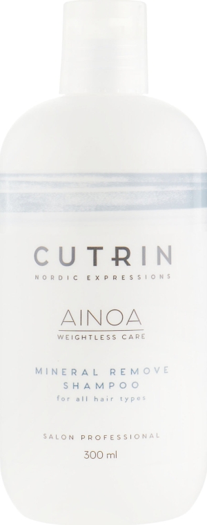 Шампунь для деминерализации волос - Cutrin Ainoa Mineral Remove Shampoo — фото N1