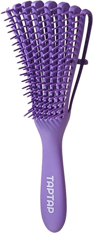 Щітка для в'юнкого волосся, фіолетова - Taptap — фото N1
