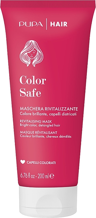 Маска для фарбованого волосся - Pupa Color Safe Revitalising Mask — фото N1