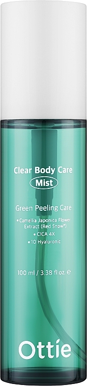 Мист для проблемной кожи тела - Ottie Clear Body Care Mist — фото N1
