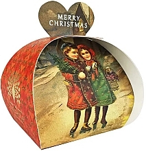 Мыло "Белое Рождество" - The English Soap Company Christmas White Christmas Guest Soaps — фото N1
