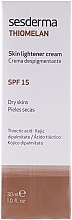 Духи, Парфюмерия, косметика Отбеливающий крем c СЗФ 15 - SesDerma Laboratories Thiomelan Skin Lightener Cream SPF 15