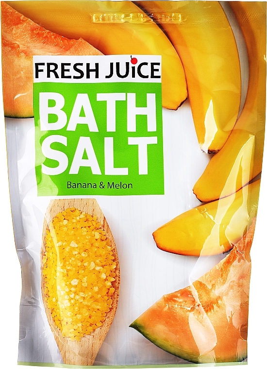 Соль для ванны дой-пак - Fresh Juice Banana & Melon 