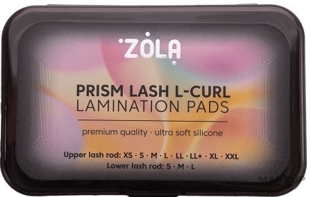 Валики для ламинирования для верхних и нижних ресниц - Zola Prism Lash L-Curl  — фото 1уп