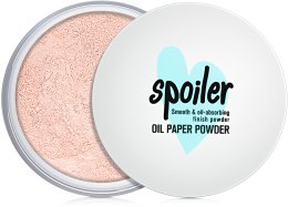 Парфумерія, косметика Матуюча розсипчаста пудра - Tony Moly Spoiler Oil Paper Powder