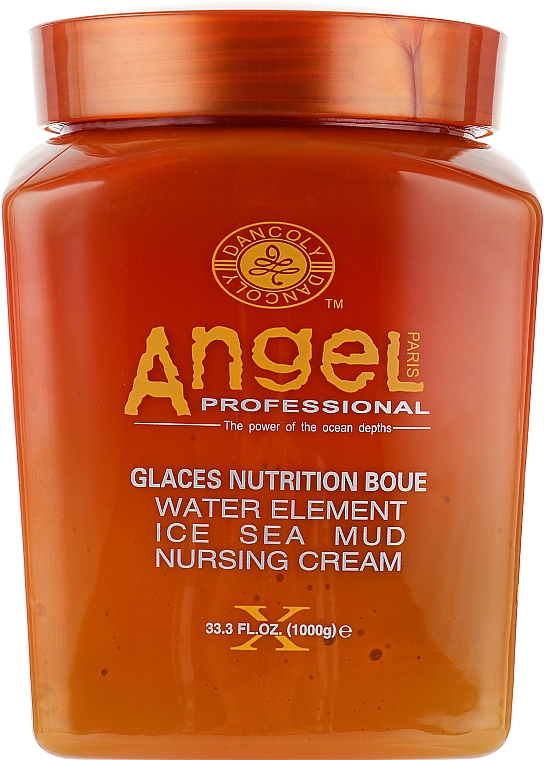 Живильний крем для волосся із замороженою морською гряззю - Angel Professional Paris Water Element Ice Sea Mud Nursing Cream — фото N2