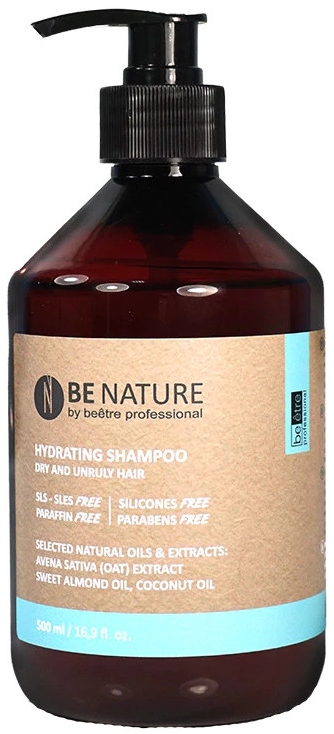 Шампунь для сухого волосся - Beetre BeNature Hydrating Shampoo — фото N1