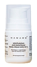 Увлажняющий и разглаживающий крем для лица с витамином С - Mawawo Moisturizing And Smoothing Facial Cream With Vit. C — фото N1