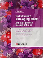 Духи, Парфюмерия, косметика Антивозрастная маска для лица - Leaders 7 Wonders Tundra Cranberry Anti-Aging Mask