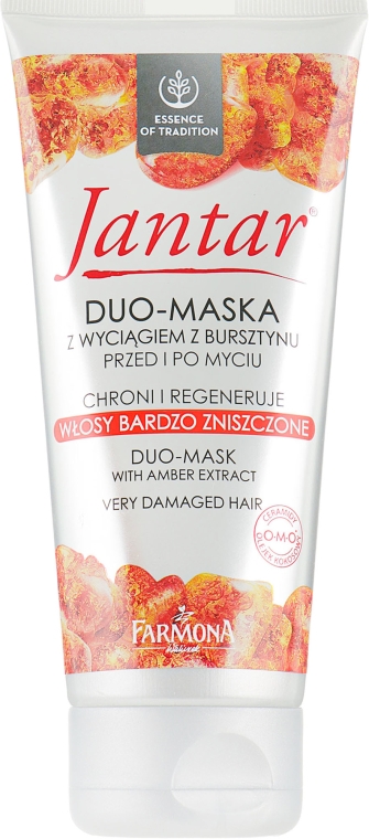 Маска для пошкодженого волосся - Farmona Jantar Hair Mask — фото N1