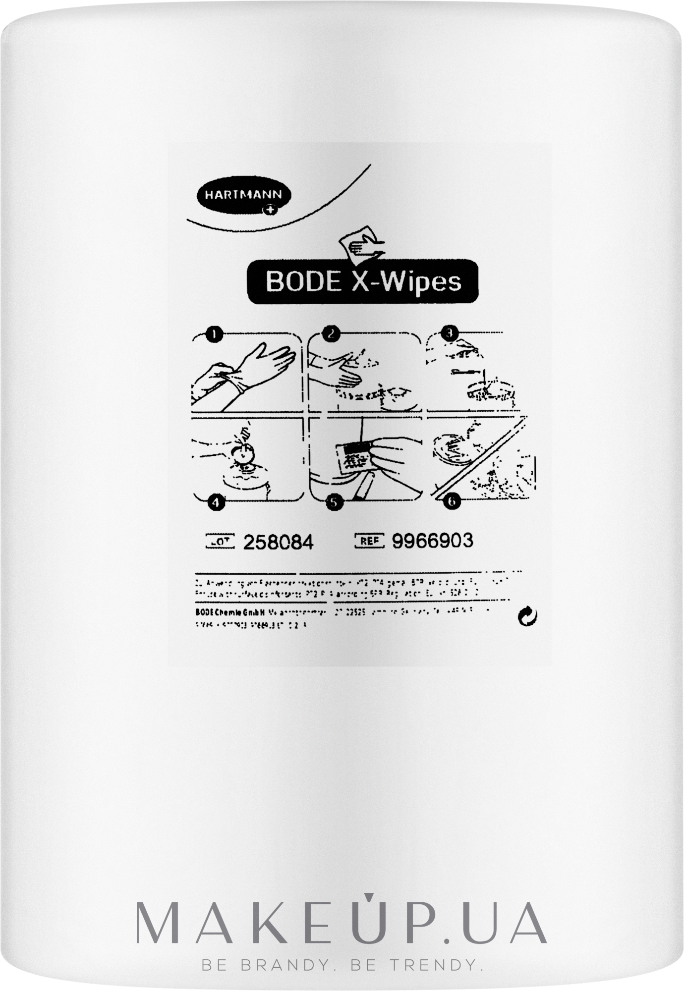 Салфетки для заправки универсального контейнера X-Wipes - Bode — фото 90шт
