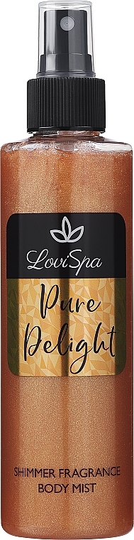 Ароматный мист для тела - Lovi Spa Pure Delight Shimer Fragrance Body Mist — фото N1
