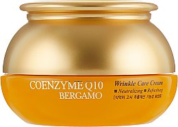 Регенерирующий крем от морщин с коэнзимом Q10 и гиалуроновой кислотой - Bergamo Coenzyme Q10 Wrinkle Care Cream — фото N2