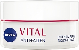 Живильний денний крем для догляду за зрілою шкірою - NIVEA Vital Anti-Wrinkle Plus Day Cream SPF 15 — фото N5