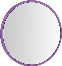 Парфумерія, косметика Компактне кругле дзеркальце, 9511, 7 см, фіолетове - Donegal