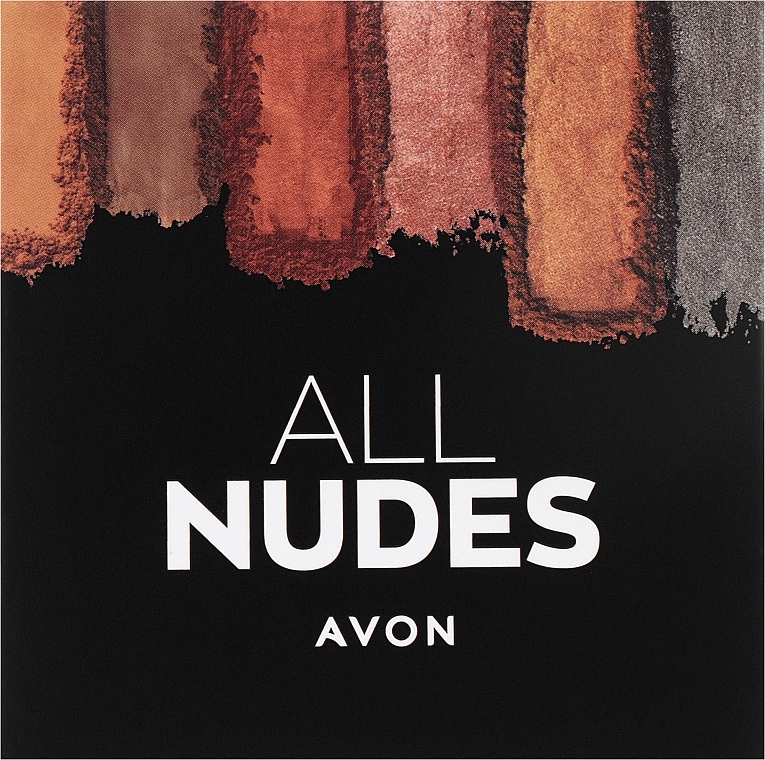 Палетка теней для век - Avon All Nudes — фото N2