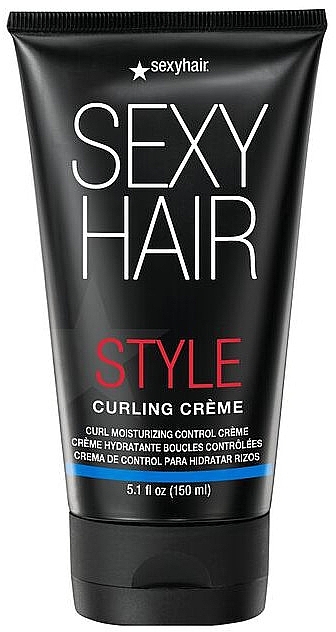 Зволожувальний крем для пружності локонів - SexyHair StyleSexyHair Curling Creme — фото N1