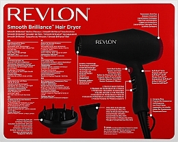 Фен для волос - Revlon Smooth Brilliance Hair Dryer — фото N2