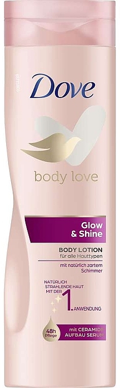 Лосьон для тела - Dove Body Love Glow & Shine Body Lotion — фото N1
