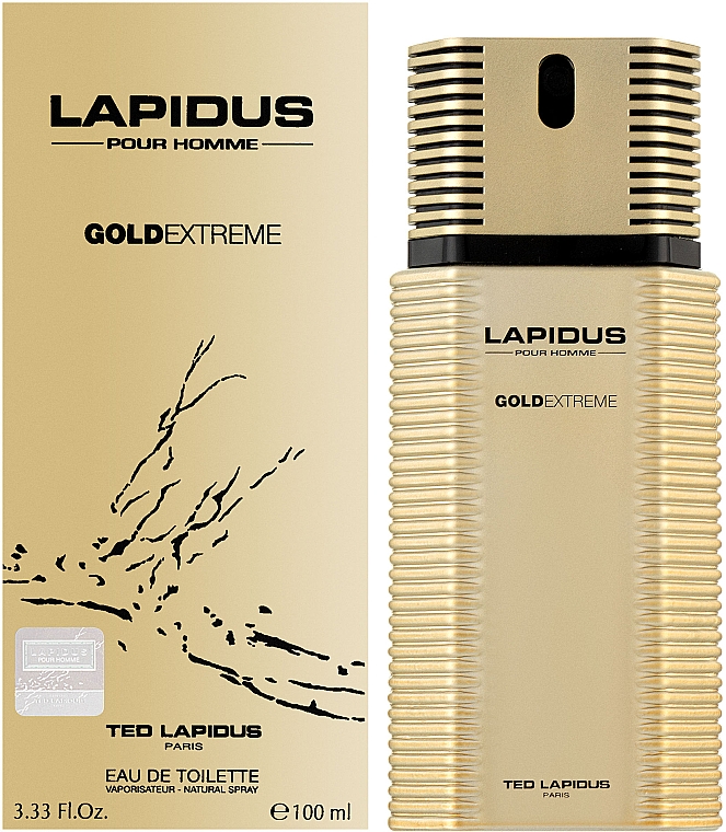Ted Lapidus Pour Homme Gold Extreme - Туалетна вода — фото N2