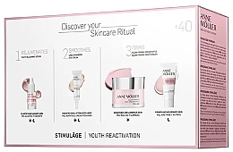 Набор - Anne Moller Stimulage Glowing And Firming Ritual Set (d/cr/50ml + n/cr/15ml + eye/cr/5ml + ser/5ml) — фото N2