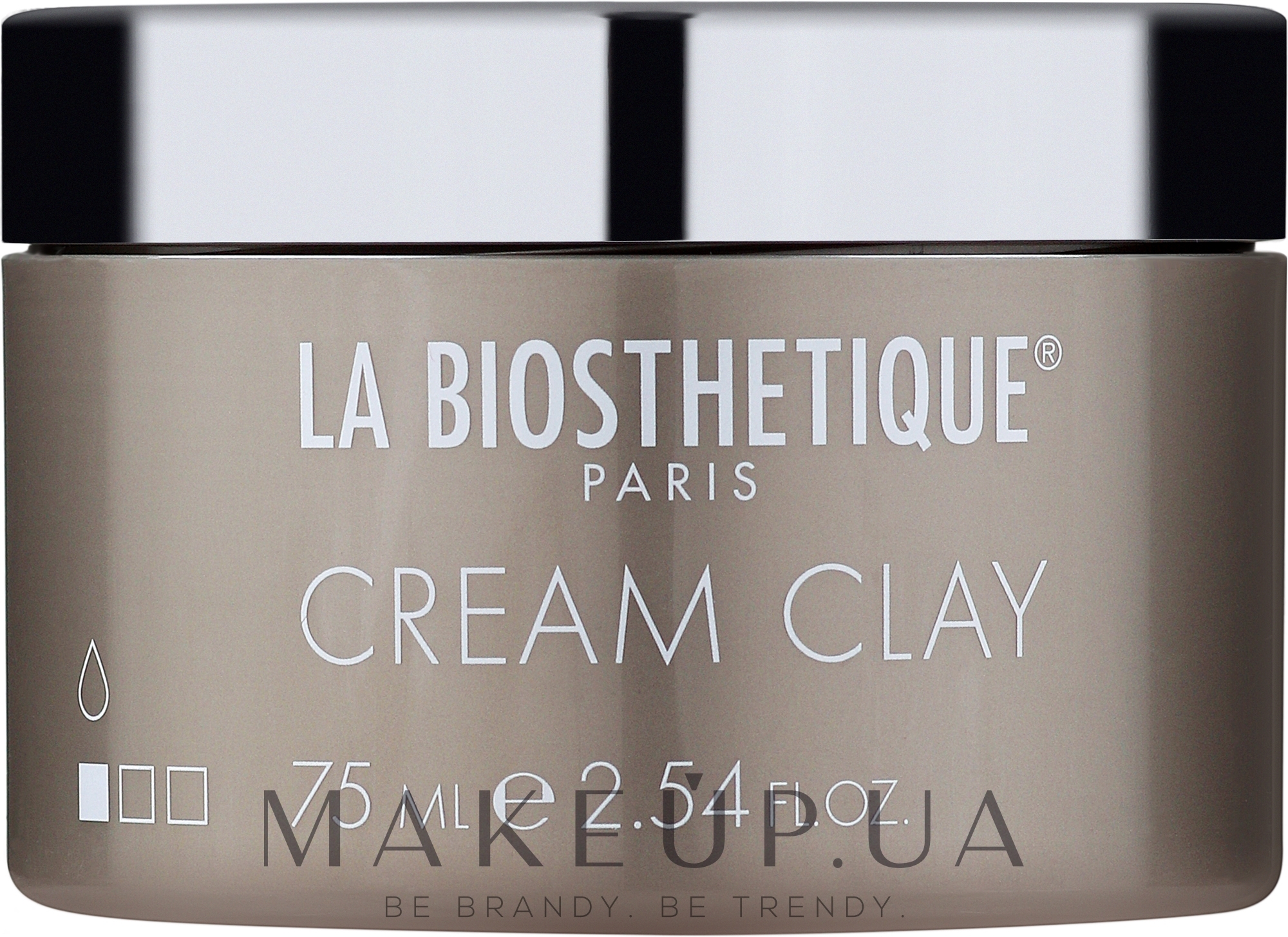 Матовий крем для додання форми волоссю - La Biosthetique Cream Clay — фото 75ml