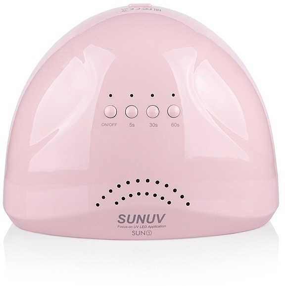 Лампа 48W UV/LED, розовая - Sunuv Sun1 — фото N1