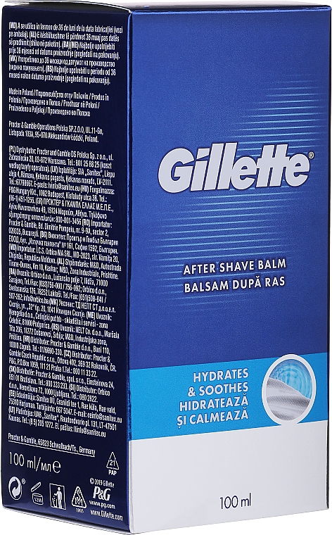 Бальзам для лица после бритья - Gillette Mach3 Soothing — фото N2