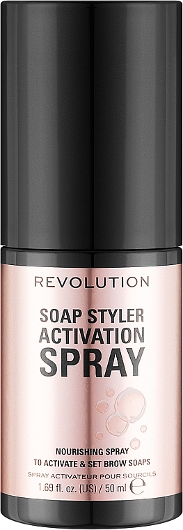 Спрей-активатор для укладки бровей - Makeup Revolution Soap Styler Activating Spray — фото N1