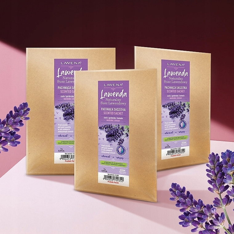 Набор "Лаванда", с натуральными цветами лаванды, 7 продуктов - Sedan Lavena Lavender — фото N6