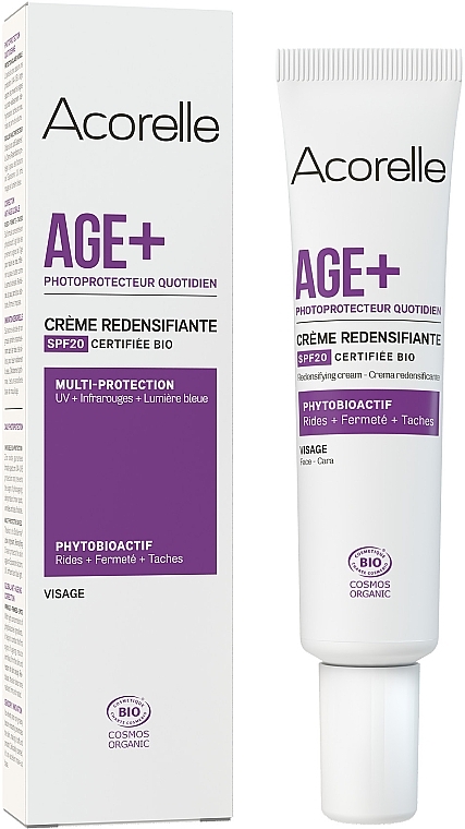 Восстанавливающий крем для лица - Acorelle Redensifying Cream Age+ SPF20 — фото N1