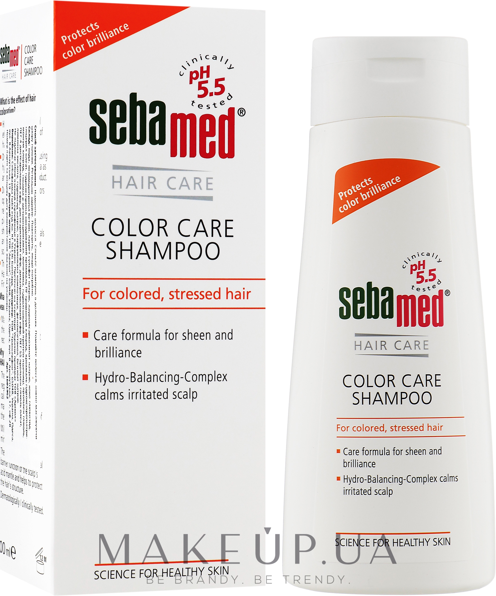 Шампунь для фарбованого волосся - Sebamed Classic Colour Care Shampoo — фото 200ml