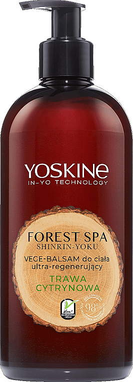Лосьйон для тіла "Лемонграс" - Yoskine Forest Spa — фото N1