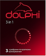 Парфумерія, косметика Презервативи "3 in 1" - Dolphi