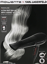 Фен для волос - Rowenta x Karl Lagerfeld Powerline CV591LF0 — фото N2