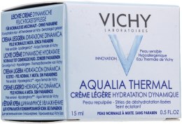 Духи, Парфюмерия, косметика Легкий крем "Динамичное увлажнение" - Vichy Aqualia Thermal Dynamic Hydration Light Cream (мини)