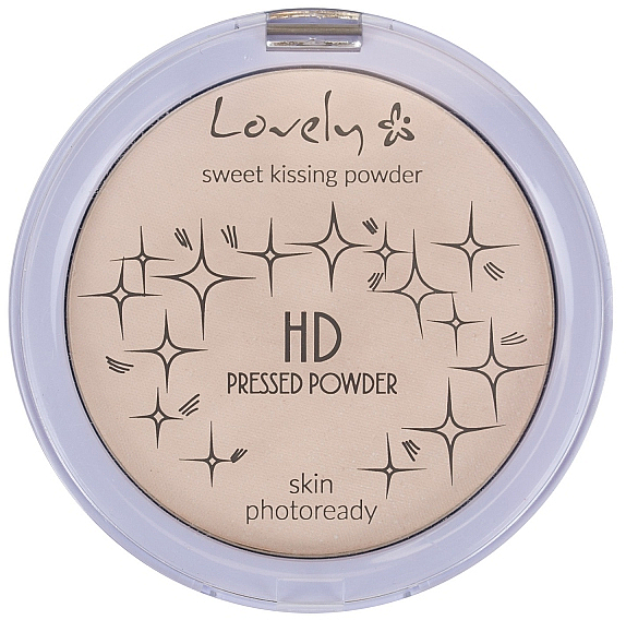 Пудра для обличчя - Lovely HD Pressed Powder — фото N1