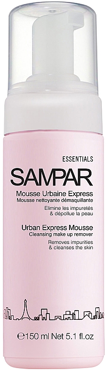 Мус для зняття макіяжу - Sampar Urban Express Mousse — фото N1