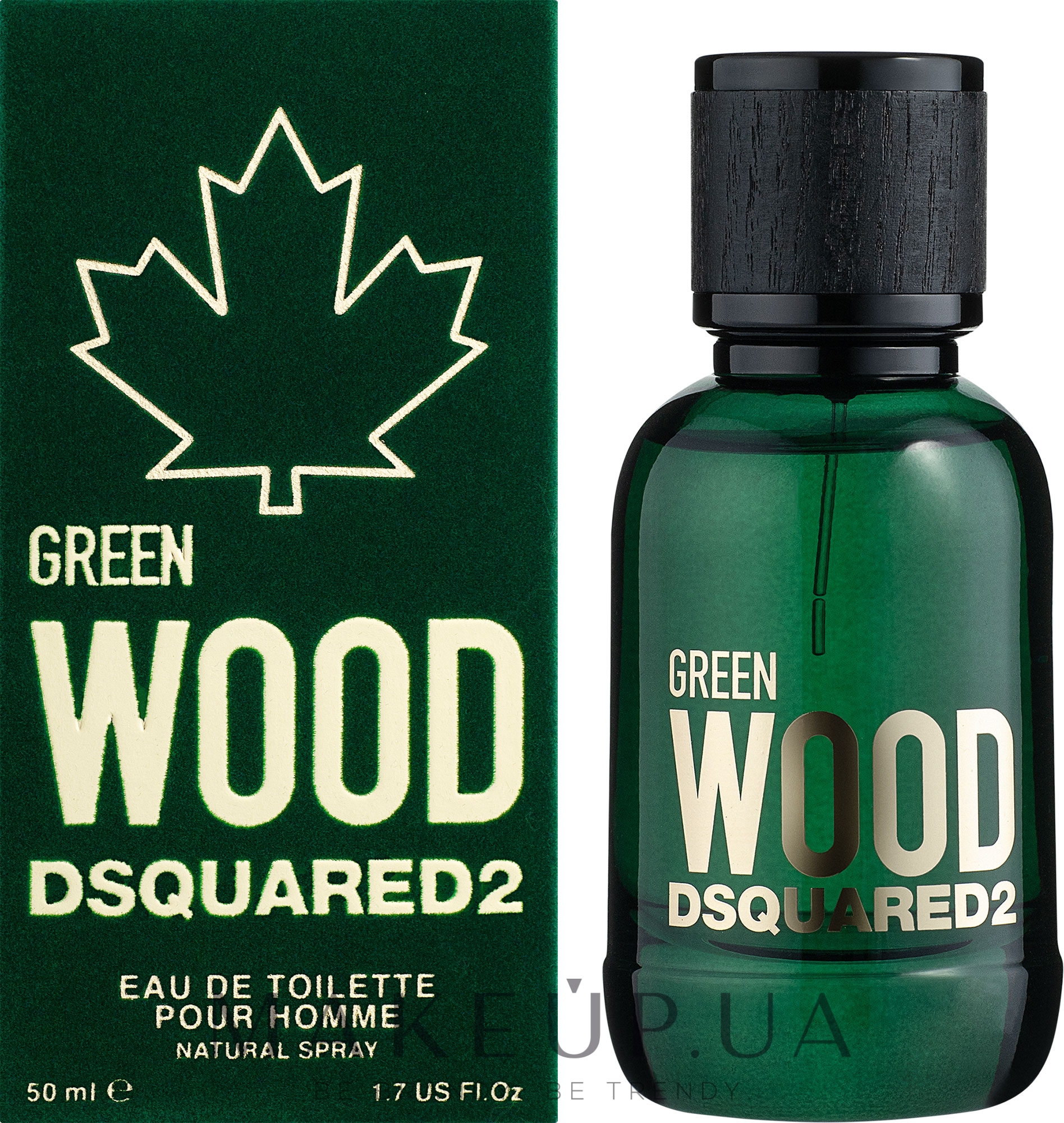 Dsquared2 Green Wood Pour Homme - Туалетна вода — фото 50ml