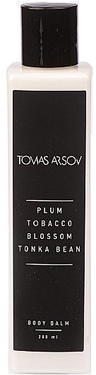 Tomas Arsov Plum Tobacco Blossom Tonka Bean - Бальзам для тела — фото N1