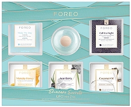 Парфумерія, косметика Набір - Foreo Skincare Secrets UFO Mini 2 Set (mask/32x6g + accessories/1pc) *