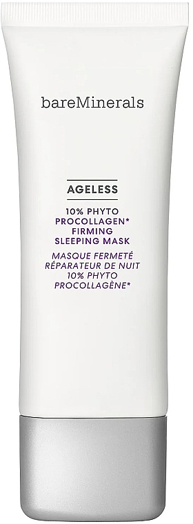 Зміцнювальна нічна маска для обличчя - Bare Minerals Ageless 10% Phyto ProCollagen Firming Sleeping Mask — фото N1