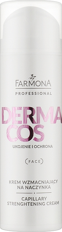 Крем укрепляющий для кожи, склонной к куперозу - Farmona Professional Dermacos Capillary Stengthening Cream